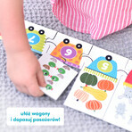 CzuCzu Números, puzzles para niños, a partir de 3 años, 20 elementos CzuCzu Números, puzzles para niños, a partir de 3 años, 20 elementos