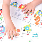 CzuCzu Números, puzzles para niños, a partir de 3 años, 20 elementos CzuCzu Números, puzzles para niños, a partir de 3 años, 20 elementos