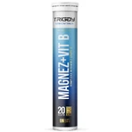 Set Triggy Magnesium + Vit. B, zwarte bessensmaak, 2 x 20 bruistabletten + shaker, 700 ml gratis