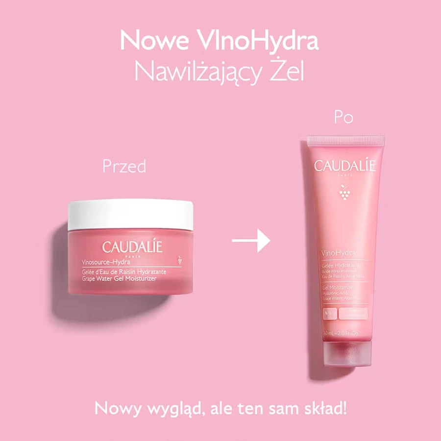 Caudalie VinoHydra, gel-crema hidratante para el rostro, 60 ml