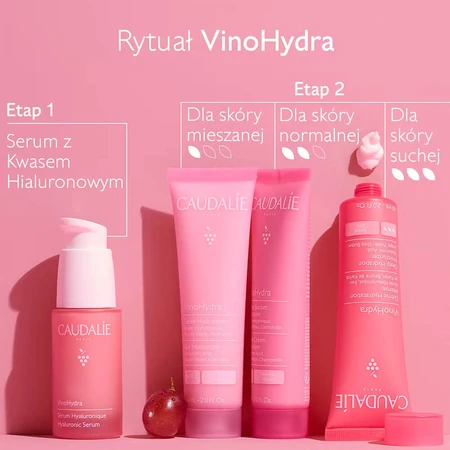 Caudalie VinoHydra, gel-crema hidratante para el rostro, 60 ml
