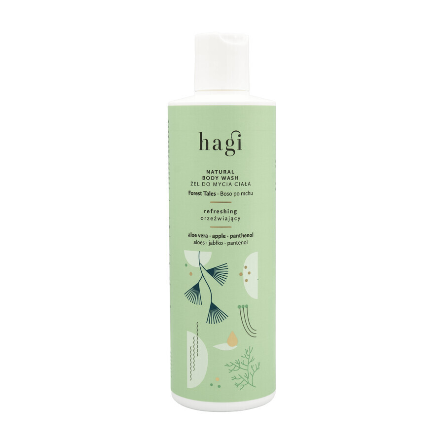 Hagi Boso After Moss, gel douche naturel, rafraîchissant, 300 ml
