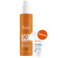 Avene Sun, high sun protection, spray, SPF 30, 200 ml + after-sun lotion, for adults and children 2 years and older, 50 ml free of charge