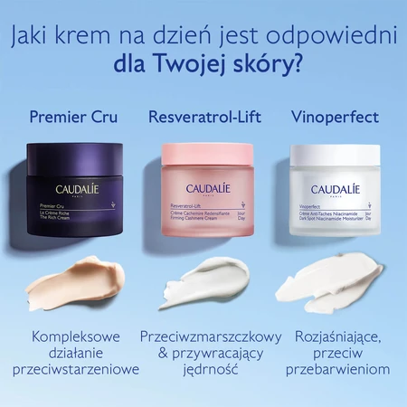 Caudalie Vinoperfect, crème voor hyperpigmentatie met niacinamide, voor overdag, 50 ml