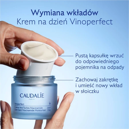 Caudalie Vinoperfect, crème voor hyperpigmentatie met niacinamide, voor overdag, 50 ml