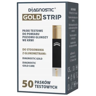 Diagnostic Gold Strip, Teststreifen, 50 Einheiten
