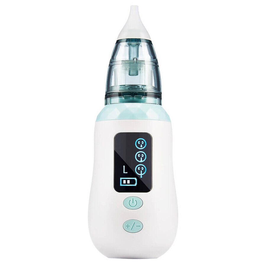 Meriden Aspiro Baby, aspirador nasal y auditivo eléctrico para bebés desde el nacimiento