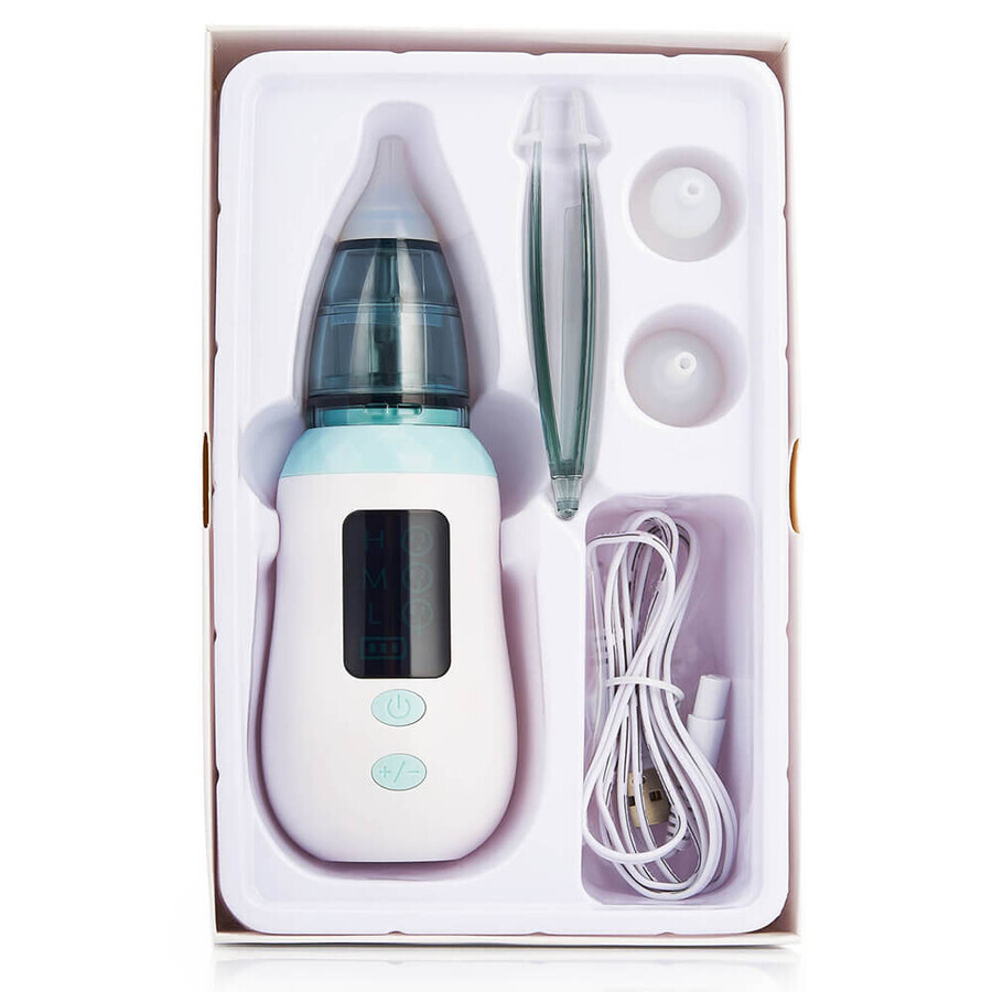 Meriden Aspiro Baby, aspirador nasal y auditivo eléctrico para bebés desde el nacimiento