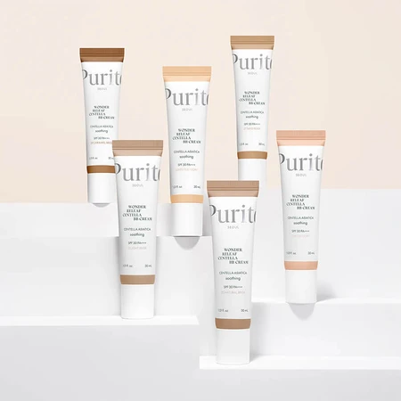 Purito Wonder Releaf Centella, BB cream regenerant cu Centella Asiatica, 23 Natural Beige, SPF 30, 30 ml