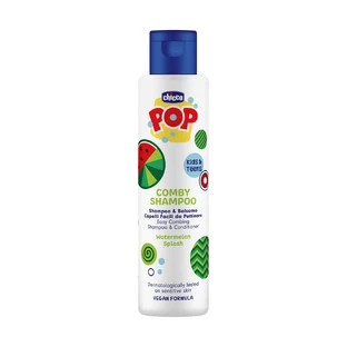 Shampoo and conditioner 2 in 1 Chicco POP, Watermelon, 250 ml, Chicco