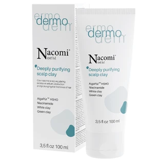 Nacomi Next Level Dermo, argile gommante pour le cuir chevelu, 100 ml
