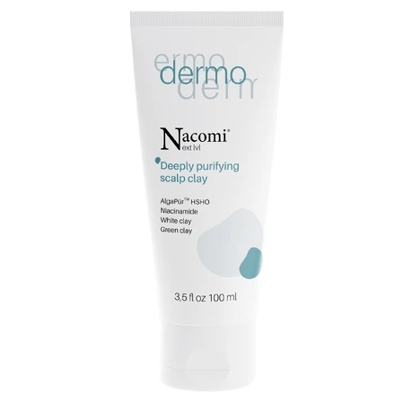 Nacomi Next Level Dermo, argile gommante pour le cuir chevelu, 100 ml