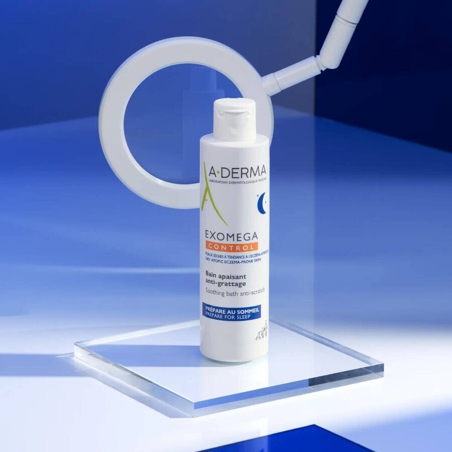 A-Derma Exomega Control, beruhigendes Bad gegen Kratzen, nach 6 Monaten, 200 ml A-Derma Exomega Control, beruhigendes Bad gegen Kratzen, nach 6 Monaten, 200 ml