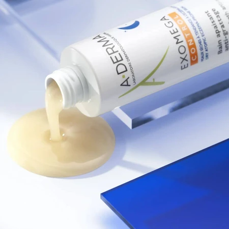 A-Derma Exomega Control, baño calmante contra el rascado, después de 6 meses, 200 ml