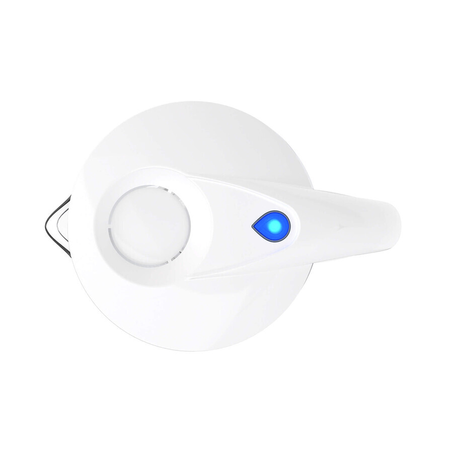 Jarra filtrante de cristal Dafi Crystal Led, blanca, 2 l + filtro Unimax, 1 pieza
