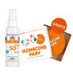 Pharmaceris S Dermopediatric, spray de protecție minerală pentru copii, față și corp, din prima zi de viață, rezistent la apă, SPF 50+, 100 ml + joc de familie Dobble gratuit