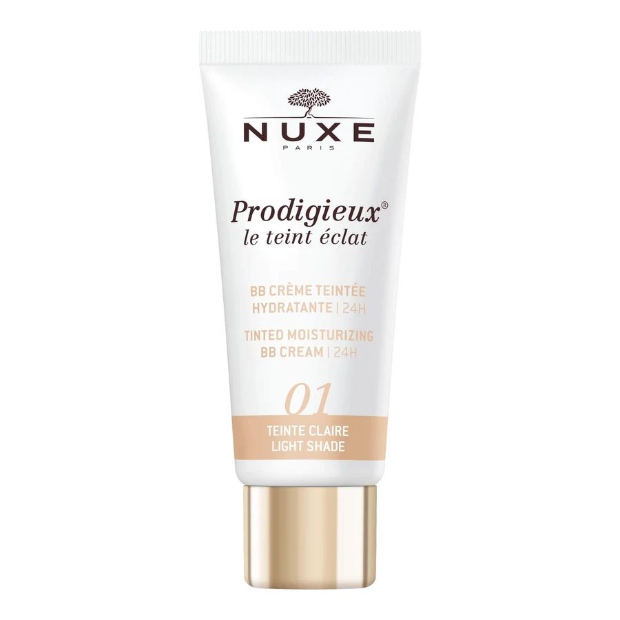 Nuxe Prodigieux, crème BB hydratante, teinte claire 01, 30 ml