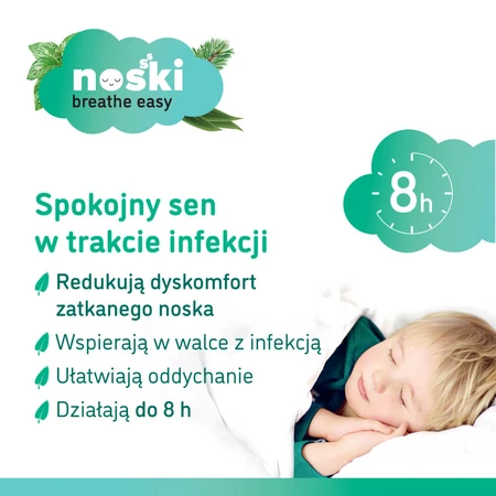Narices, parches aromáticos para niños, a partir de 18 meses, 6 piezas