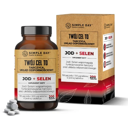 Simple Day Jodium en Selenium, 200 tabletten