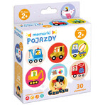 CzuCzu Memorki Vehicles, juego para niños, a partir de 2 años, 30 elementos CzuCzu Memorki Vehicles, juego para niños, a partir de 2 años, 30 elementos