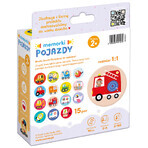 CzuCzu Memorki Vehicles, juego para niños, a partir de 2 años, 30 elementos CzuCzu Memorki Vehicles, juego para niños, a partir de 2 años, 30 elementos