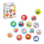 CzuCzu Memorki Vehicles, juego para niños, a partir de 2 años, 30 elementos CzuCzu Memorki Vehicles, juego para niños, a partir de 2 años, 30 elementos