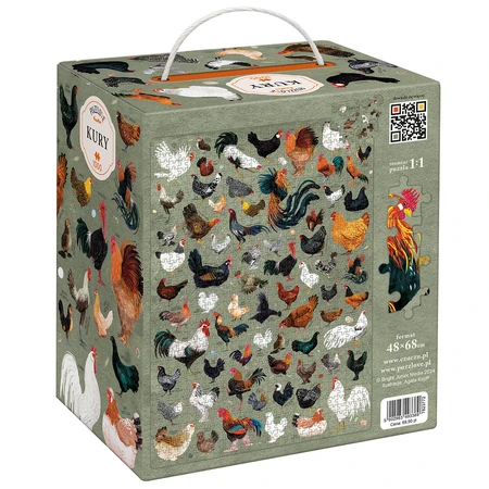 CzuCzu Puzzlove Găini, puzzle de familie, 1000 piese