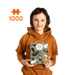 CzuCzu Puzzlove Hühner, Familienpuzzle, 1000 Teile CzuCzu Puzzlove Hühner, Familienpuzzle, 1000 Teile