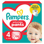 Set Pampers Pants, pannolini, taglia 4, 9-15 kg, 2 x 108 pz.