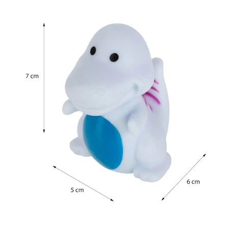 Ackuku, bath toys, dinus, 5 pieces