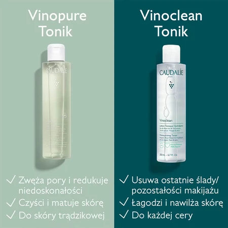 Caudalie Vinoclean, feuchtigkeitsspendendes Tonikum, 100 ml