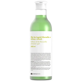 Botanicapharma, Gel de baño de Marsella con aceite de oliva, 500 ml