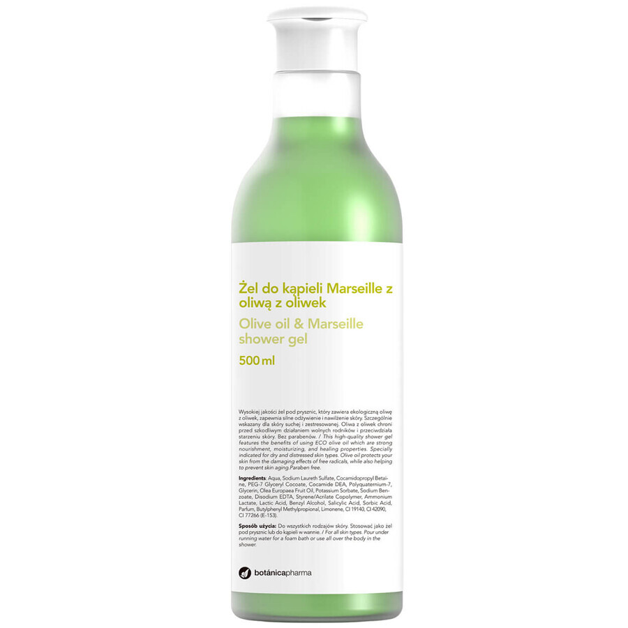 Botanicapharma, Marseille badgel met olijfolie, 500 ml
