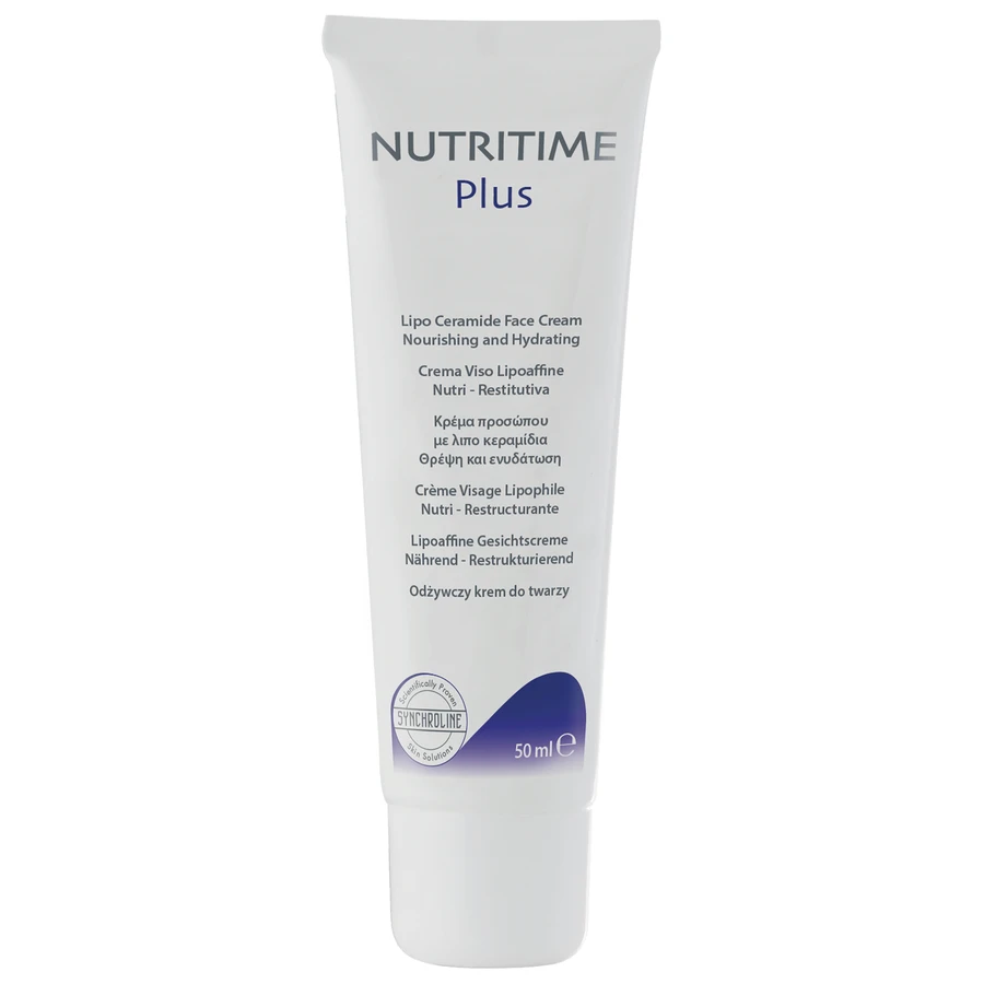 Synchroline Nutritime Plus, crema nutritiva para el rostro, 50 ml