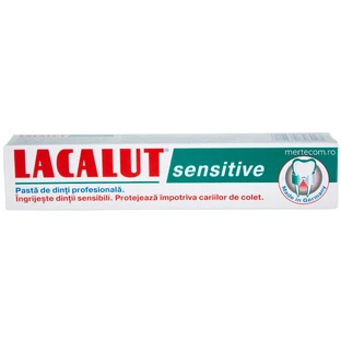 Dentífrico Sensitive, 75 ml, Lacalut