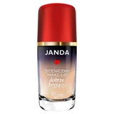 Janda, maquillaje de escenario, base de maquillaje para el rostro, buena cobertura, 01 beige claro, 30 ml