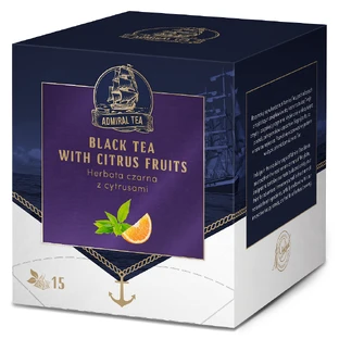 Admiral Tea Black with citrus, express tea, 2 g x 15 sachets