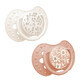 Lovi, pacifier, silicone, dynamic, Blossom Ivory, 0-6 months, 2 pieces