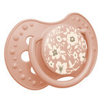 Lovi, pacifier, silicone, dynamic, Blossom Ivory, 0-6 months, 2 pieces