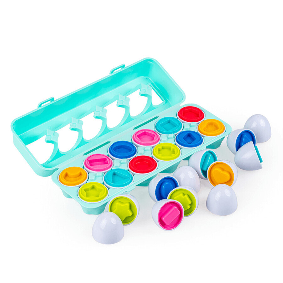 Dumel Tuli Fun, Sinnesspielzeug, Eier, Kristallspiel, ab 12 Monaten