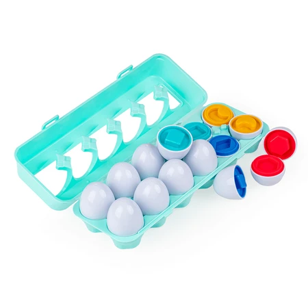 Dumel Tuli Fun, juguete sensorial, Huevos, juego de cristales, a partir de 12 meses