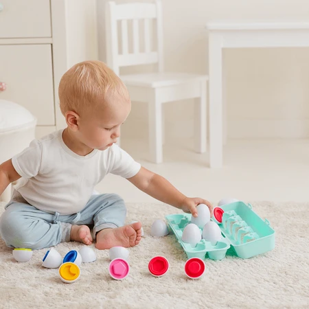 Dumel Tuli Fun, juguete sensorial, Huevos, juego de cristales, a partir de 12 meses