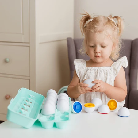 Dumel Tuli Fun, juguete sensorial, Huevos, juego de cristales, a partir de 12 meses