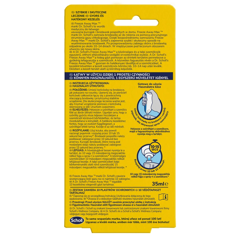 Dr. Scholl's, wart and wart removal kit
