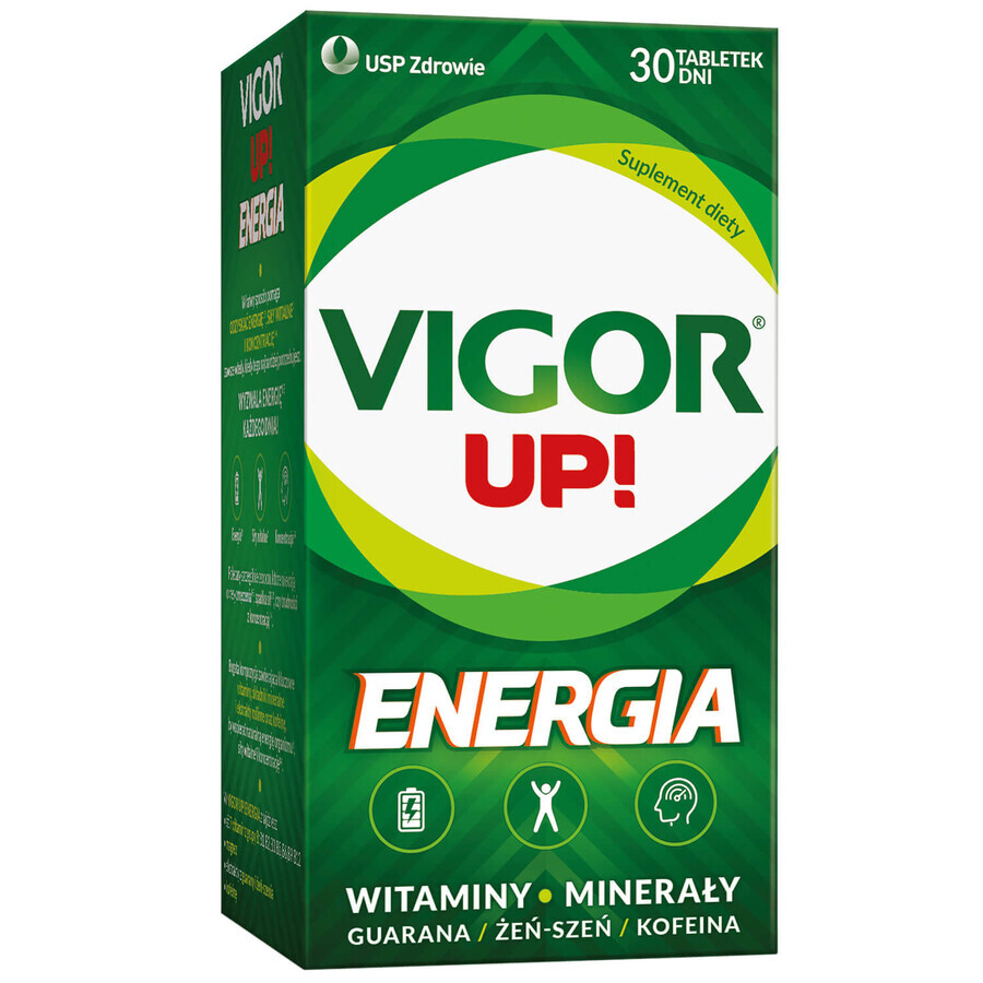 Vigor Up! Energy, 30 tablets