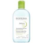 Bioderma Sebium H2O, lotion micellaire pour les peaux grasses, mixtes et acnéiques, 500 ml