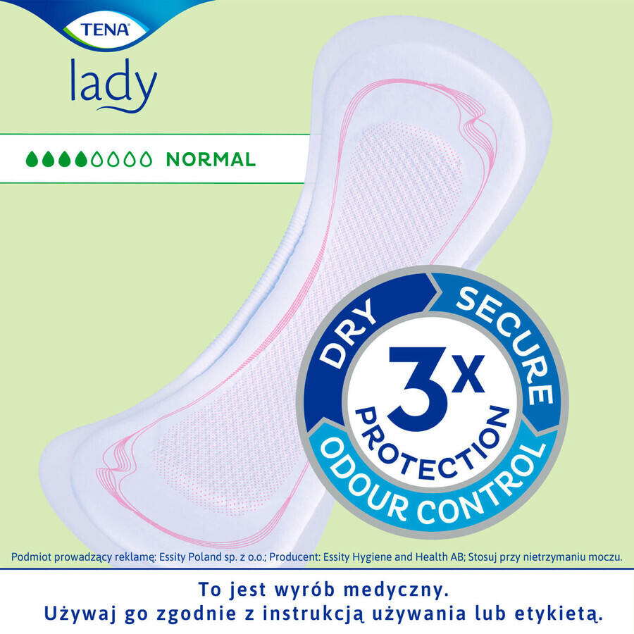 Set Tena Lady, Prosoape sanitare specializate, Normal, 4 x 30 buc