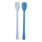 Acacia, set of flat spoons, blue, 2 pieces