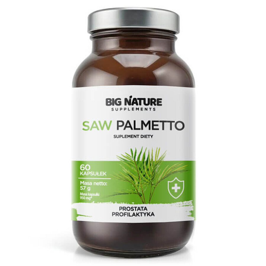 Big Nature Saw Palmetto, 60 capsule