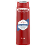 Old Spice, Gel de ducha 3 en 1 para cuerpo, cabello y rostro, Whitewater, 400 ml Old Spice, Gel de ducha 3 en 1 para cuerpo, cabello y rostro, Whitewater, 400 ml
